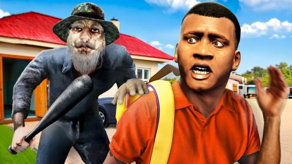 GTA 5 - Der FISHERMAN aus SCHOOLBOY RUNAWAY entführt mich...🪝😱