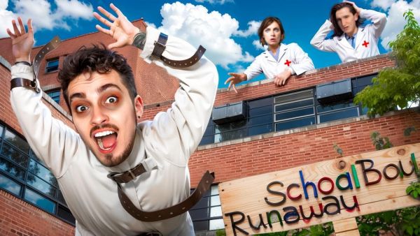 СБЕГАЮ ИЗ ПСИХ БОЛЬНИЦЫ ЗЛЫХ РОДИТЕЛЕЙ В SCHOOLBOY 