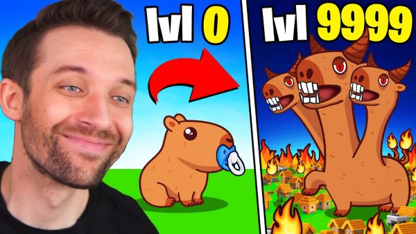 ROBLOX aber DU WIRST JEDE MINUTE ein STÄRKERES TIER
