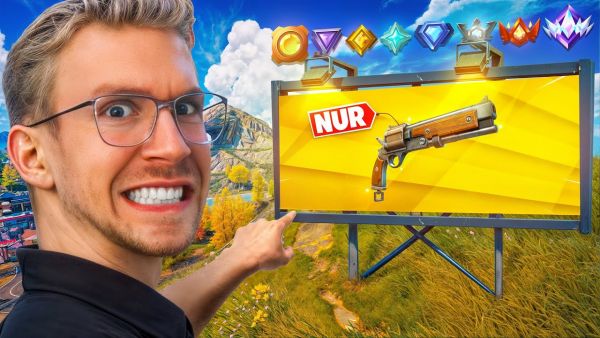 KANN ICH NUR MIT DER MAMMUT PISTOLE UNREAL ERREICHEN? 🏆 (Handcam)
