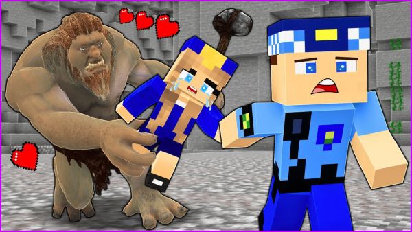 CANAVAR KAZIM ASLI POLİSE AŞIK OLDU! 😂 - Minecraft