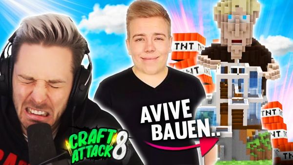 AVIVE dreht durch, nachdem er DAS an seinem Haus sieht... CraftAttack 8!