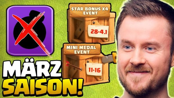 ALLE Events und Neues Update im März Saison (Clash of Clans)