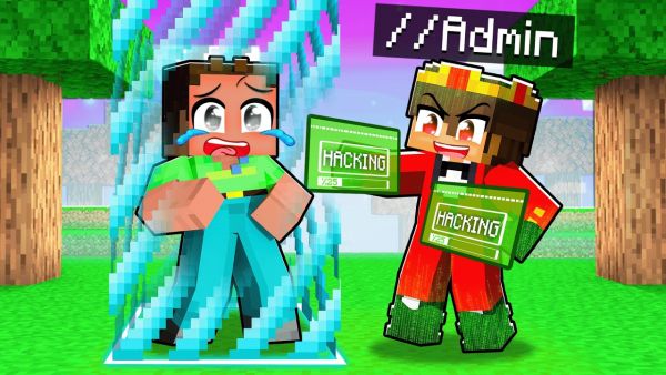 Ich Benutze ADMIN COMMANDS auf Ein Chunk in Minecraft!