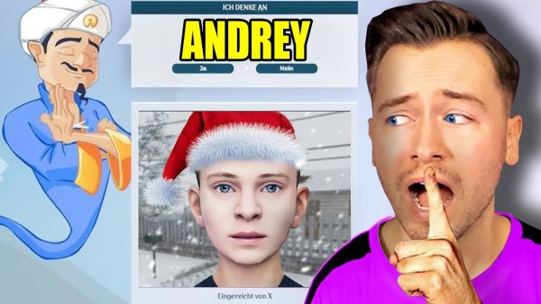 ERKENNT der AKINATOR SCHOOLBOY RUNAWAY?😱