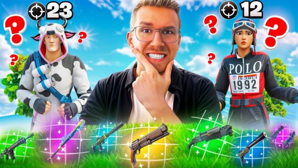 WELCHER YOUTUBER SCHAFFT MEHR KILLS MIT RANDOM WAFFEN 🏆