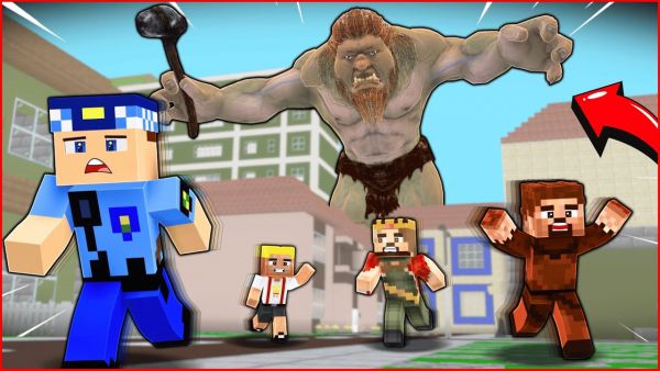 CANAVAR KAZIM ŞEHRE SALDIRDI, İNSANLAR ŞEHRİ TERK ETTİ! 😱 - Minecraft