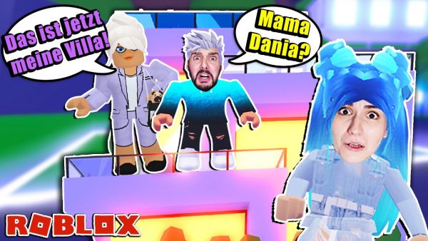OMA OLIVIA NIMMT MAMA DANIA DIE LUXUXVILLA WEG! Sie muss jetzt auf dem Zeltplatz schlafen [Roblox]