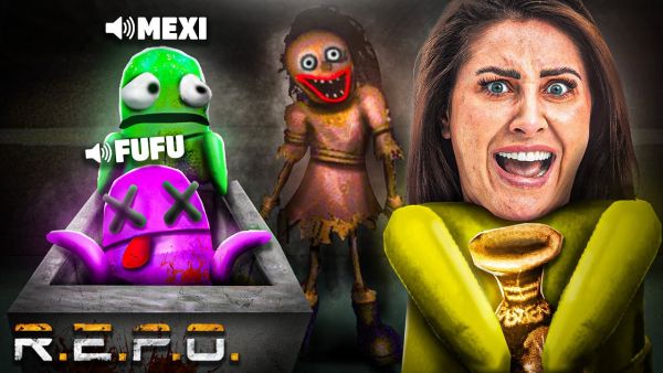 Wir spielen das momentane Hype Game R.E.P.O.  @mexify @Furdis
