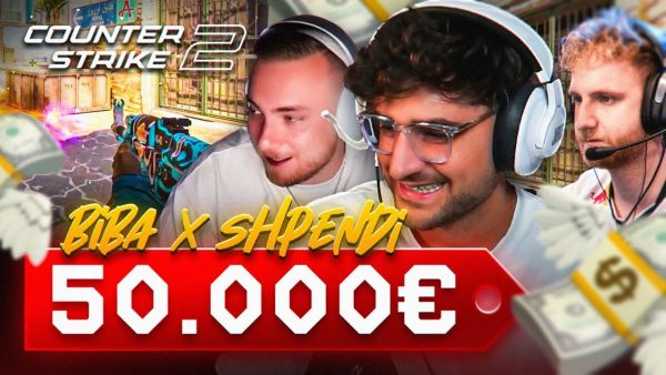 WIR GEWINNEN DEN 50.000€ BIBA x SHPENDI CS2 CUP!💸