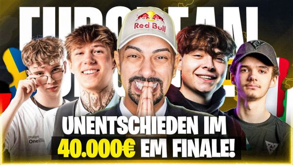 UNENTSCHIEDEN IM 40.000€ SOLO FORTNITE EM FINALE! WAS JETZT? 😰😱