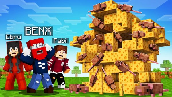 WIR ESSEN LOGOS HAUS PRANK! - Minecraft Freunde 3