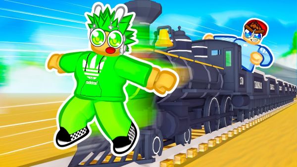100 TAGE im ZOMBIE ZUG überleben in Roblox! (Tote Schienen)
