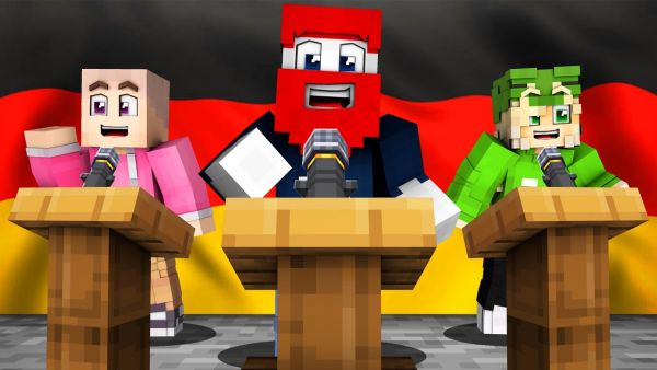 WER GEWINNT die FREUNDE WAHL und wird PRÄSIDENT? Minecraft Freunde