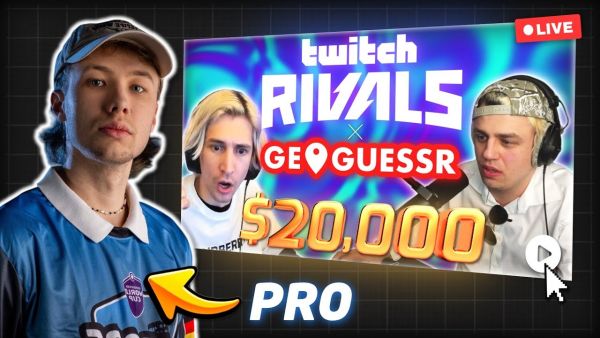 PRO reagiert auf Papaplatte's TWITCH RIVALS GEOGUESSR WIN
