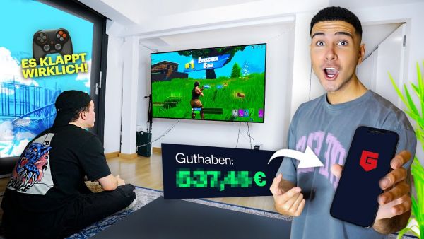 so viel GELD kann man in 1 TAG mit GAMING verdienen..! 🤔🕹