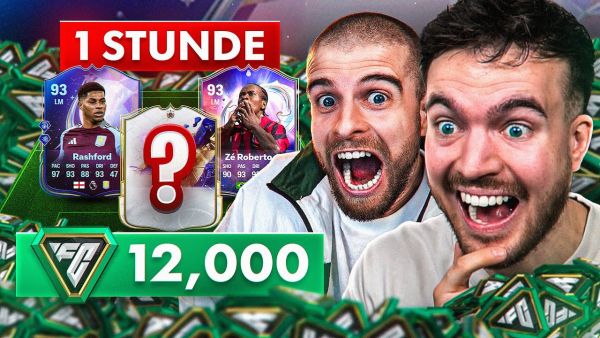 RANDOM ICON ACCOUNT BATTLE! NEUER ACCOUNT! WER erreicht MEHR in 1 STUNDE mit 100€ in FC 25 🔥🤯