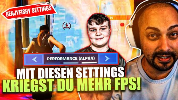 🐠 SO GUT sein WIE BENJY? Mit diesen SETTINGs holst du die BESTE PERFORMANCE aus FORTNITE HERAUS