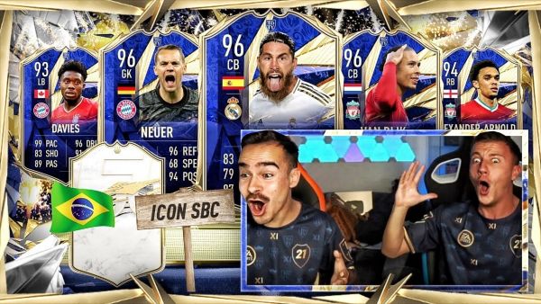Icon PACK LUCK im TOTY PACK OPENING 😱🔥 FIFA 21 : TOTY Abwehr Pack Opening