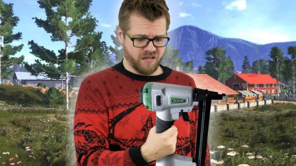 Holzfäller Chris und seine Nagelpistole im Einsatz! - Lumberjack's Dynasty!