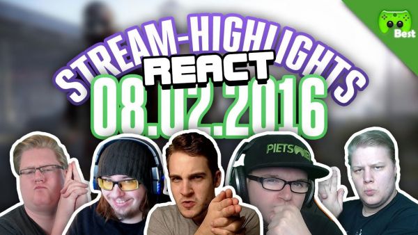 React: BOAH BR4MM3N - Stream-Highlights vom 08.02.2016