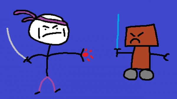 Zombey ist ein Cyber-Ninja.