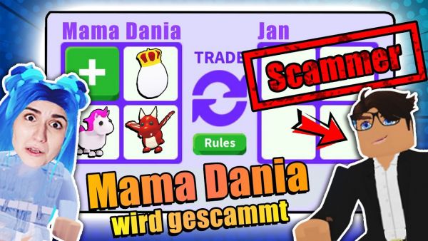 ONKEL JAN SCAMMT MAMA DANIA! Er klaut ihre Pets & ihr Inventar! [Roblox Deutsch]