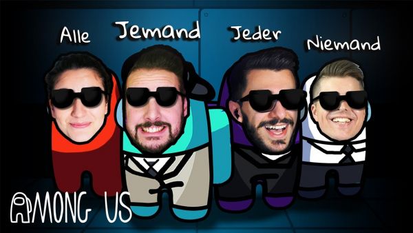 JEDER HAT NIEMANDEN ERWISCHT UND JEMAND HAT´S GESEHEN! Mega verwirrende AMONG US Challenge