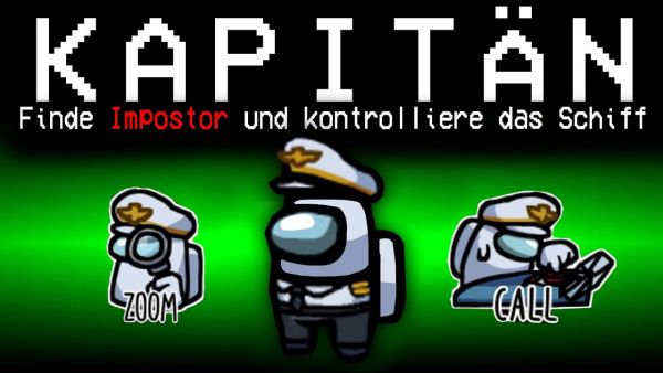 Neue KAPITÄN ROLLE in Among Us!