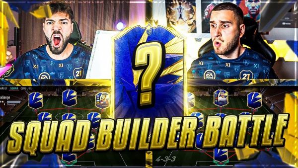 FIFA 21: RANDOM TOTY SQUAD BUILDER BATTLE 🔥🔥 IamTabak vs Wakez