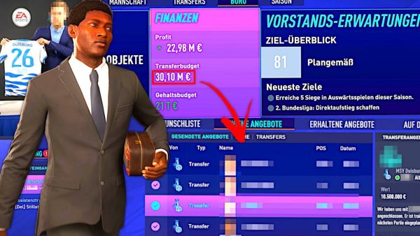 FIFA 21 : WENN DU ALS ZWEITLIGIST 30 MILLIONEN EURO HAST !!! 🤑💸 Duisburg Karriere #27