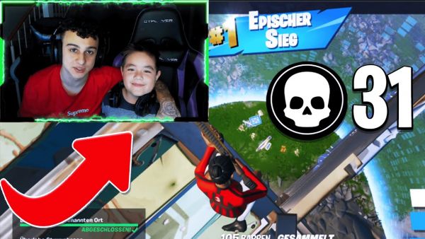 Mein Sohn spielt zum ERSTEN MAL mit mir Fortnite