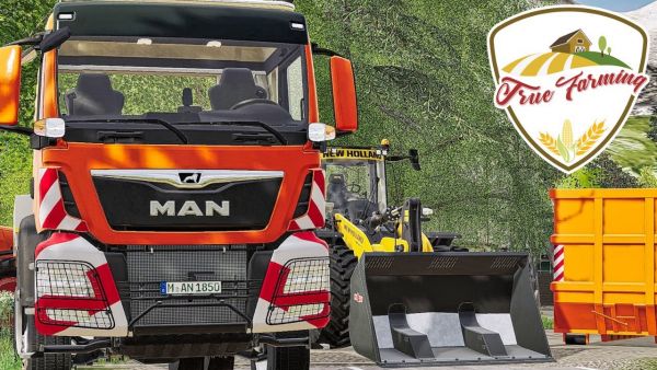 LS19 True Farming #898 - BAUARBEITEN am Landhandel, Starkstrom Leitung kommt - Farming Simulator 19