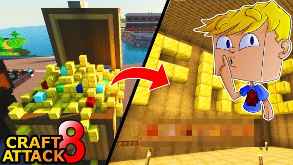 Ich eröffne einen geheimen SHOP! ALLES kostenlos! - Minecraft Craft Attack 8 #211