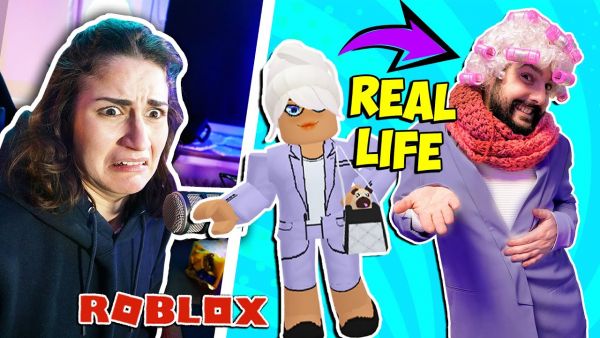 OMA OLIVIA IN REAL LIFE! Wenn Roblox Wirklichkeit wird! Kaan nervt Dania & Rene!