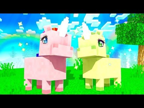 MINECRAFT SPIELEN ALS BABY EINHORN!