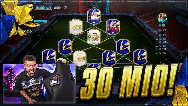 FIFA 21: MEIN NEUES 30 MIO TEAM 🔥🔥 BESTES TEAM OF THE YEAR WEEKEND LEAGUE TEAM