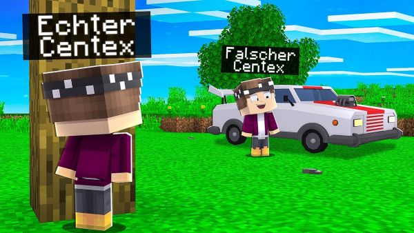 Ein FALSCHER Centex BESUCHT das DORF in Minecraft!