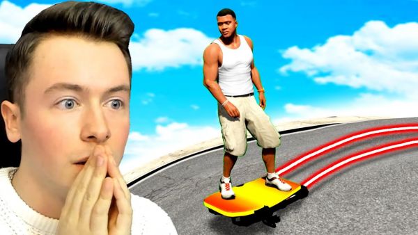 GTA 5 mit einem HOVERBOARD spielen!