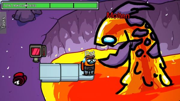 LAVA MONSTER *MOLTEN* BESCHWÖREN in Among Us?! (Mythos)