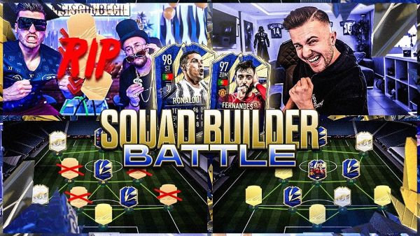FIFA 21: BIG FAIL im TOTY RONALDO vs TOTY BRUNO FERNANDES Squad Builder Battle vs GamerBrother 😱🔥