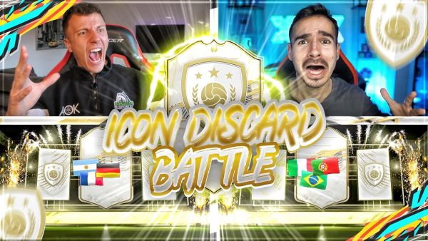 MID ICON DISCARD BATTLE 😱🔥 FIFA 21 : Wer bin ICH?!
