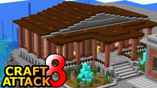 Geldautomat & Technik kommt in die Bank! - Minecraft Craft Attack 8 #216