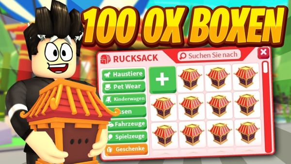 Ich ÖFFNE 100 OX BOXEN (15.000 Robux) in Adopt Me! | Roblox/Deutsch