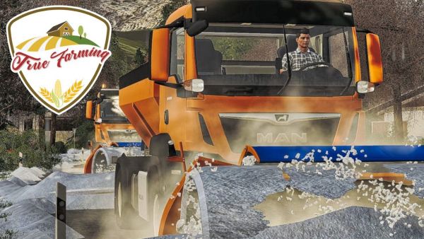 LS19 True Farming #905 - WINTEREINBRUCH in Schwatzingen! Schneeschieben angesagt  Farming Simulator