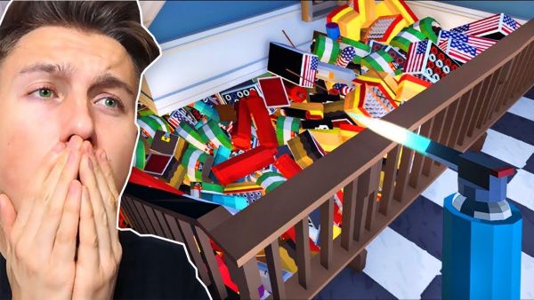 10.000 BÖLLER vs HAUS! (Feuerwerk Simulator)