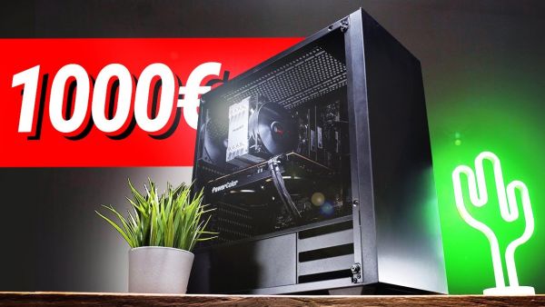 1000€ Euro GAMING PC 2021!! - Test & Zusammenbauen