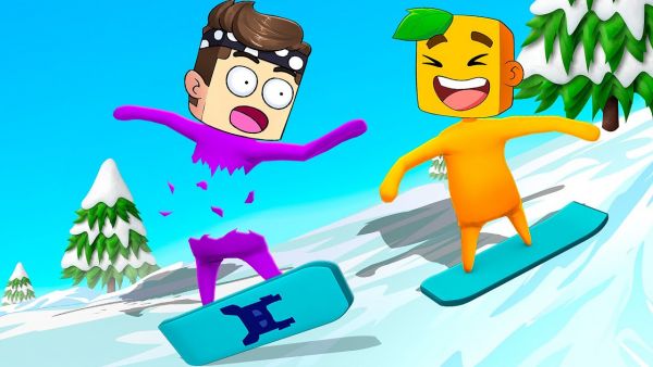 Überlebst DU die TÖDLICHE SKIRAMPE in Human Fall Flat?