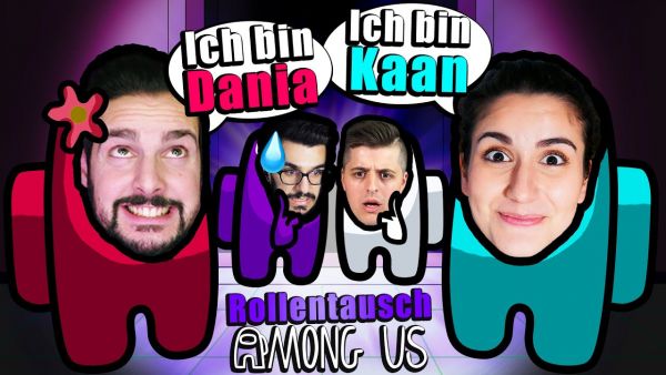 ROLLENTAUSCH CHALLENGE BEI AMONG US! Wir pranken Rene & Claudio!