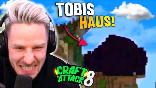 RACHE!! Sein ganzes Haus mit 16 Stacks OBSIDIAN eingebaut!  CraftAttack 8!